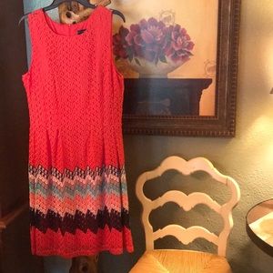 Madison Leigh dress; lace with lining